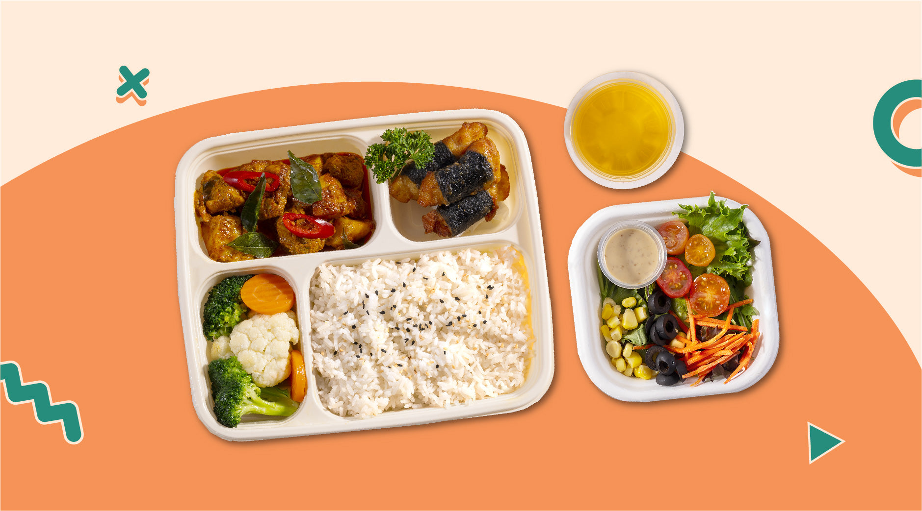 Corporate Asian Bento A