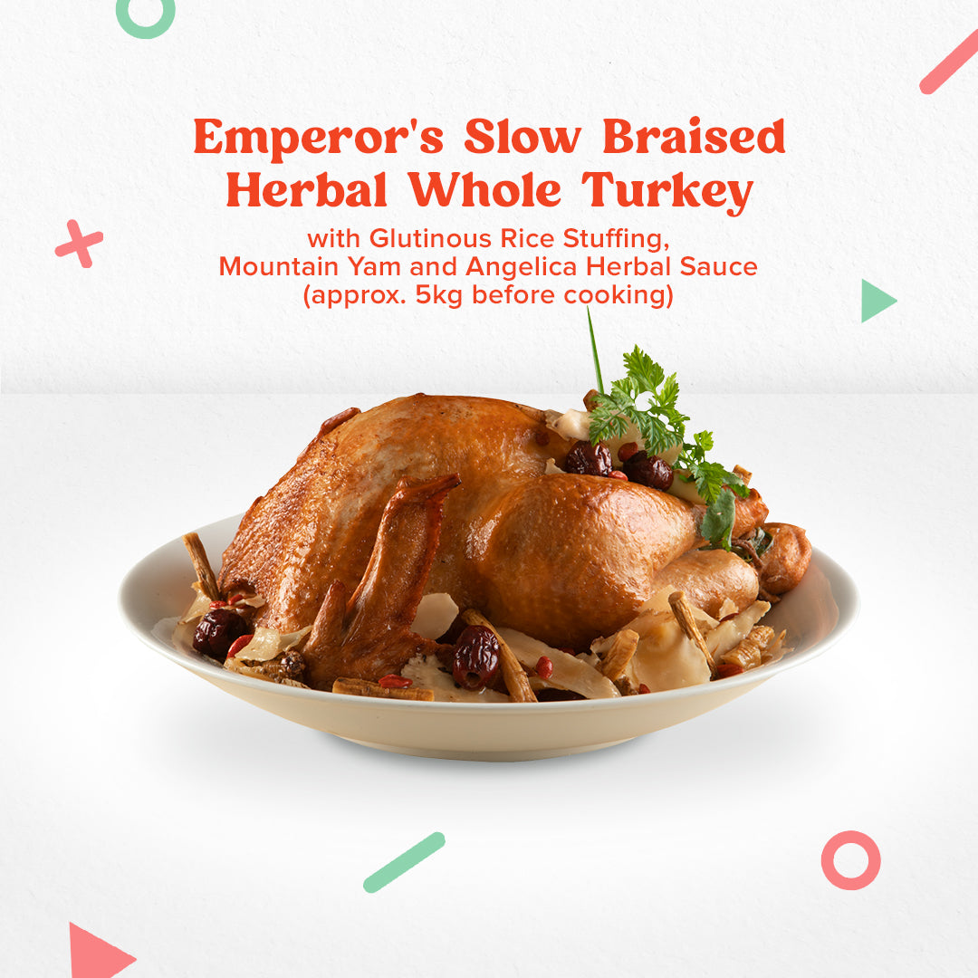 Emperor’s Slow Braised Herbal Whole Turkey