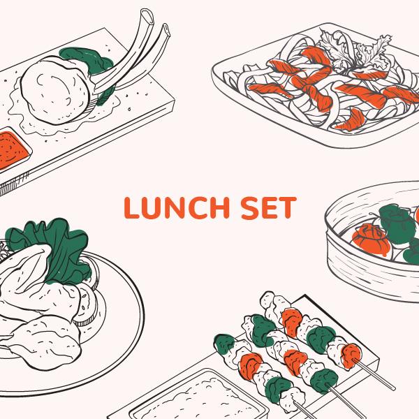 Asian Lunch Family Set 12 November