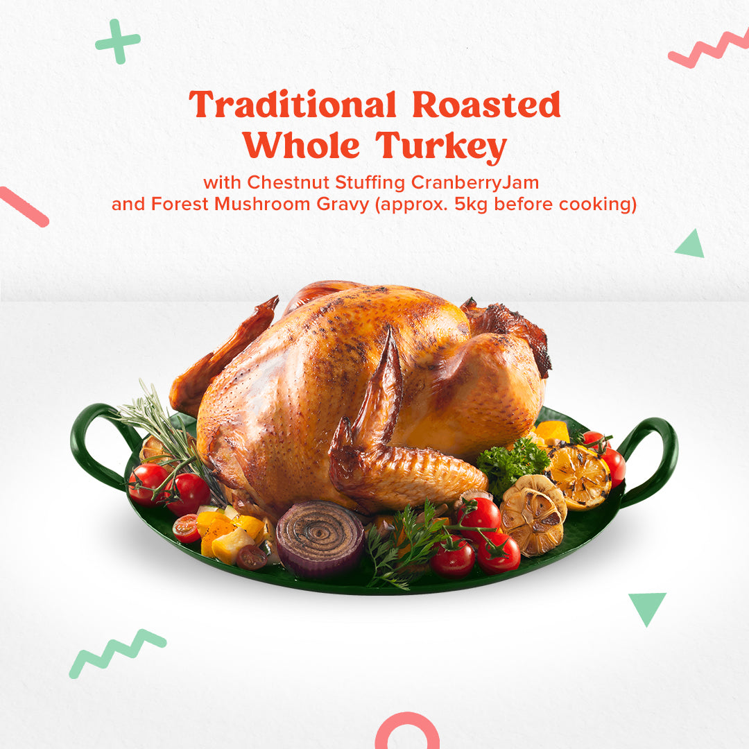 Traditional Roasted Whole Turkey