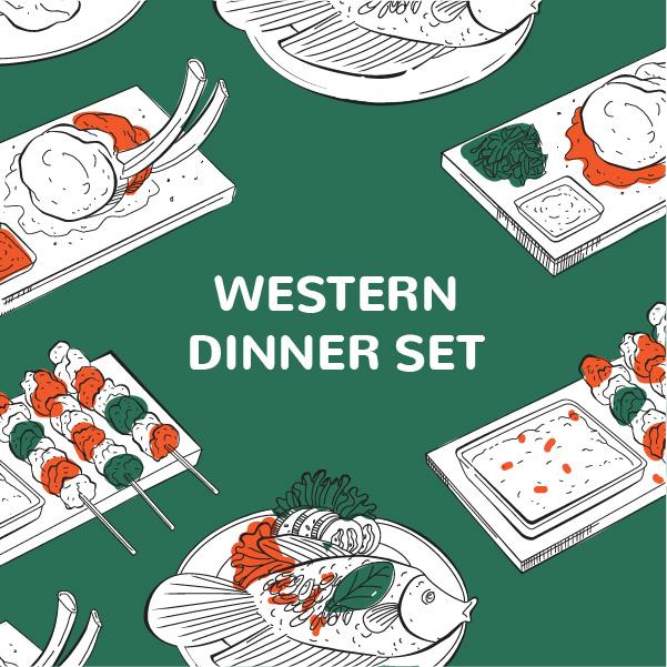 Western Dinner Bento Set 13 May