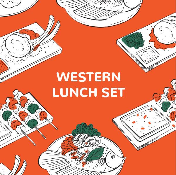 Western Lunch Bento Set 07 Apr